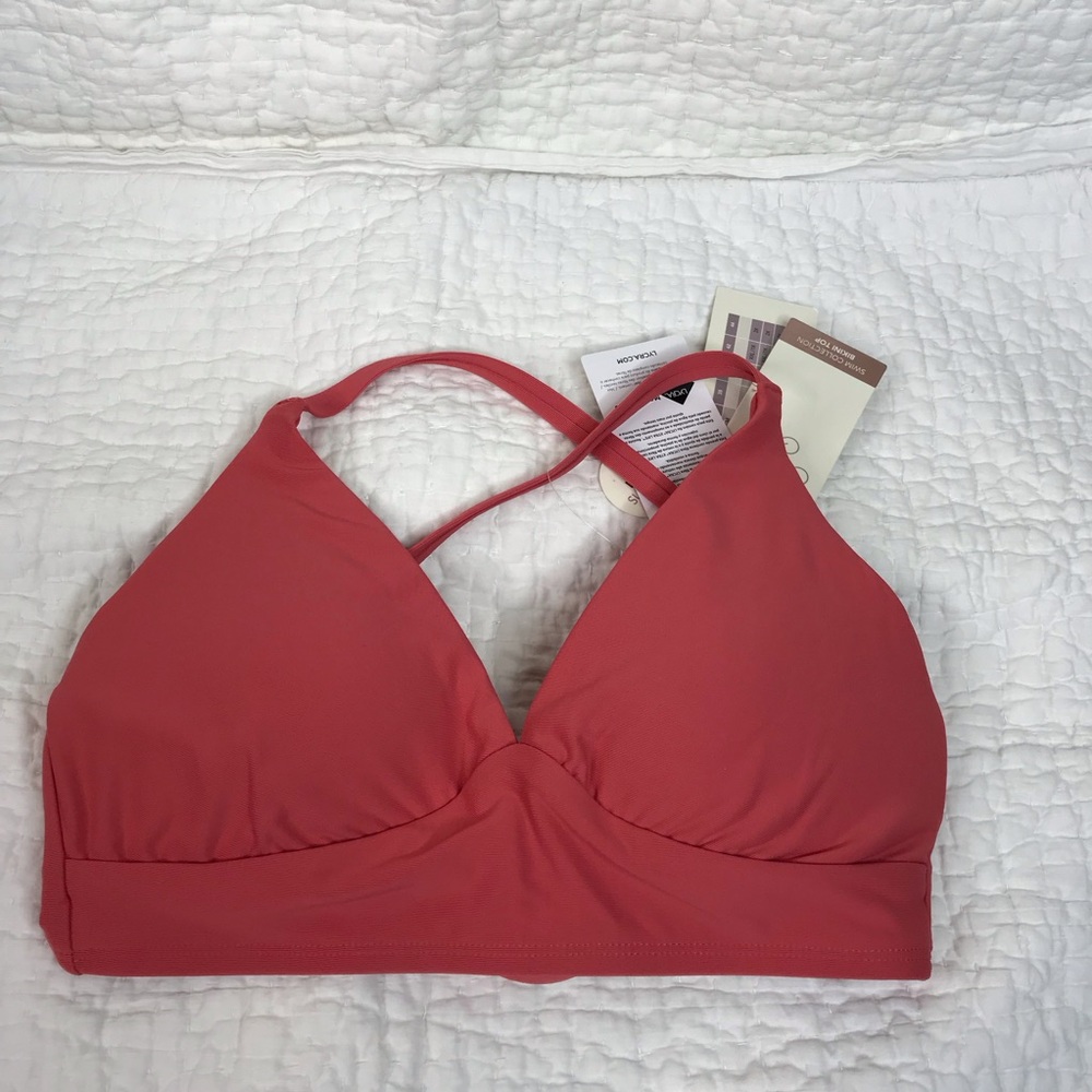 CALIA by Carrie Underwood Triangle Bikini Top Sz XXS